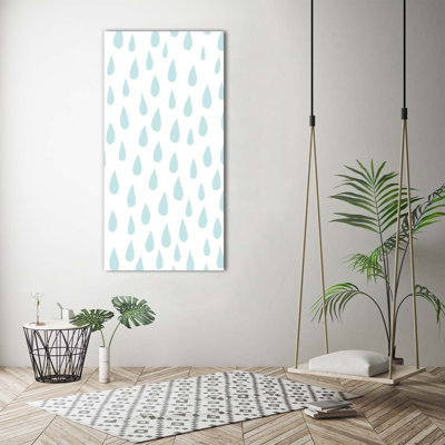 Droplets - Wrapped Canvas Print