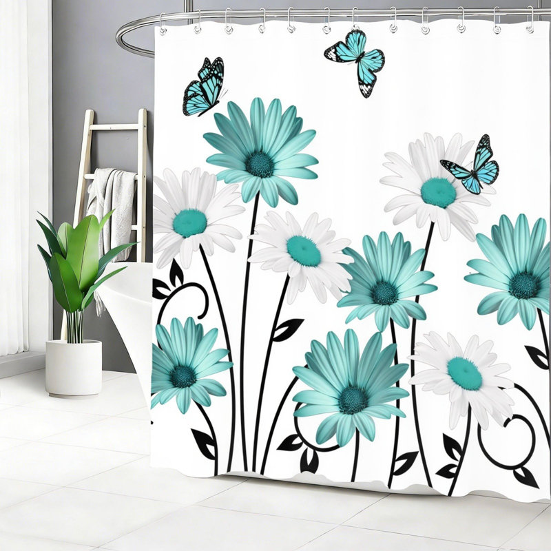 Rideau de douche Daisy Butterfly
