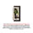 Black White Gray Abstract Led Sandstone Wall Art Entryway-1584884067