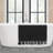 French Connection Nellore Fringe Machine Washable Cotton Bath Rug-982556279-982555017