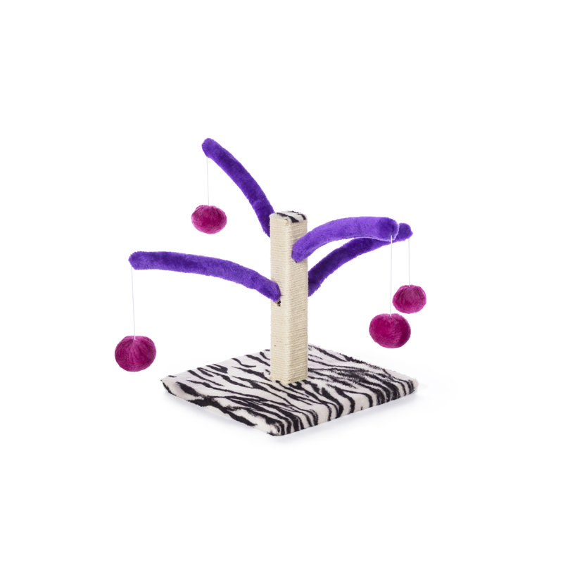 Hoang Power Paws Plush Cat Scratching Post