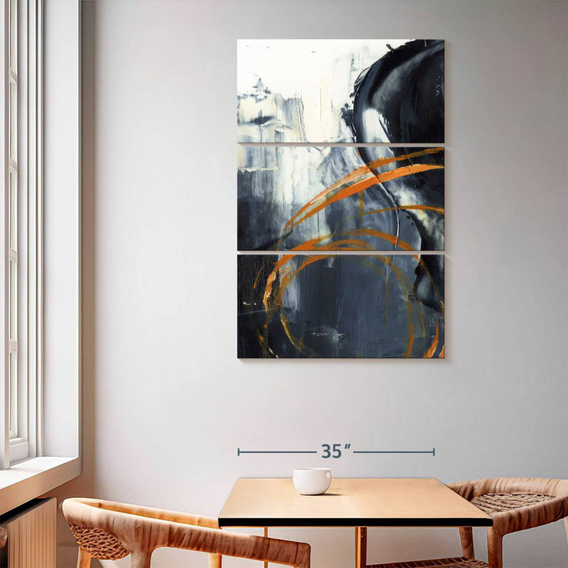 Avery Orange Rind I, 65" H x 42" W