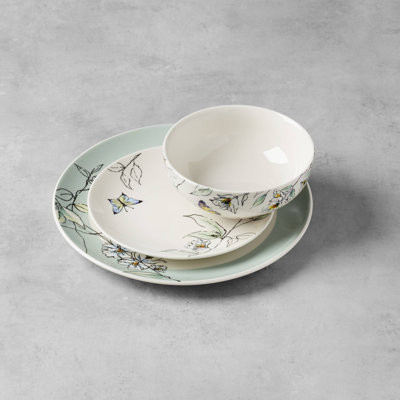 Oneida Botanica 12-Piece Dinnerware Set