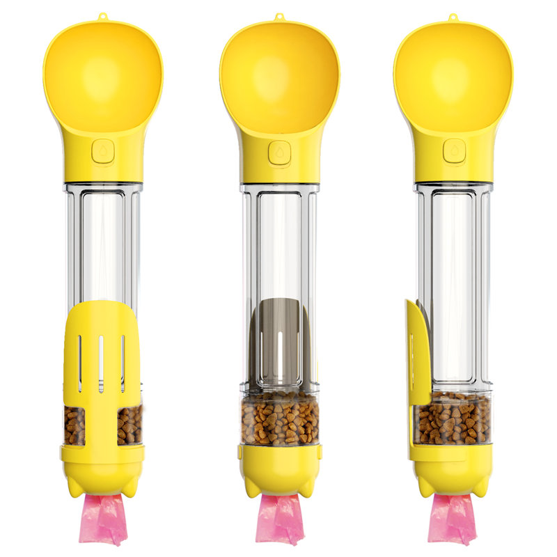 Mangeoire 3 en 1 Hybird, Jaune, Grand (15,7 po)