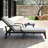 SeeHill Pool Lounge Chair, Aluminum Outdoor Chaise Lounge with Thick Cushion, Outdoor Lounger Pool Furniture with 6-Position Adjustable Backrest, Patio Lounge Chair for Outside, Deck-959155902