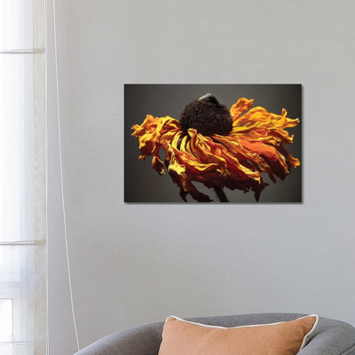 Studio Flowers VIII by James McLoughlin - Wrapped Canvas Print