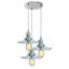 Rigdon 3 - Light Chrome Cluster Pendant