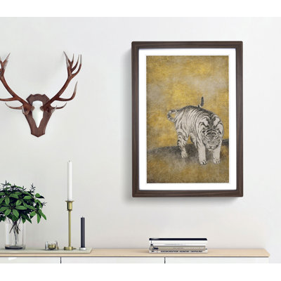 White Tiger - Framed Print