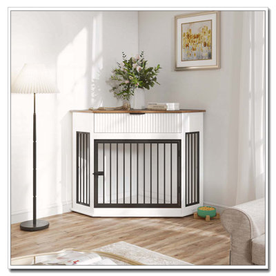 Caisse pour chien en MDF de 44,6 po