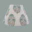 Abat-jour abat-jour amovible en lin naturel imprimé floral imprimé à la main - MAYRA-449948140