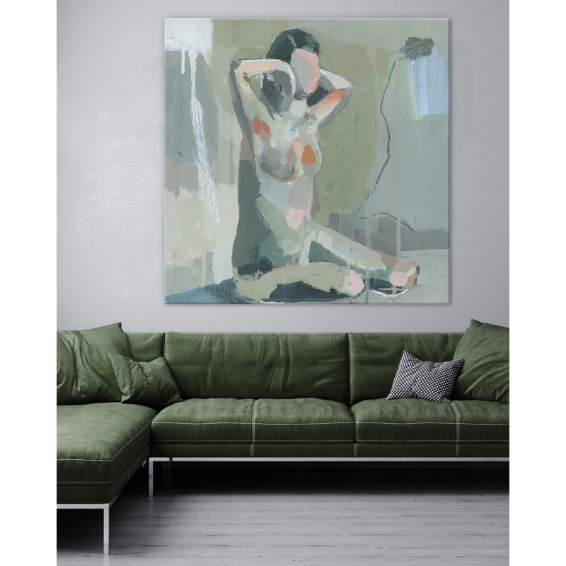 «After The Nap» par Donna Weathers, H 34 po x l 34 po, Toile tendue