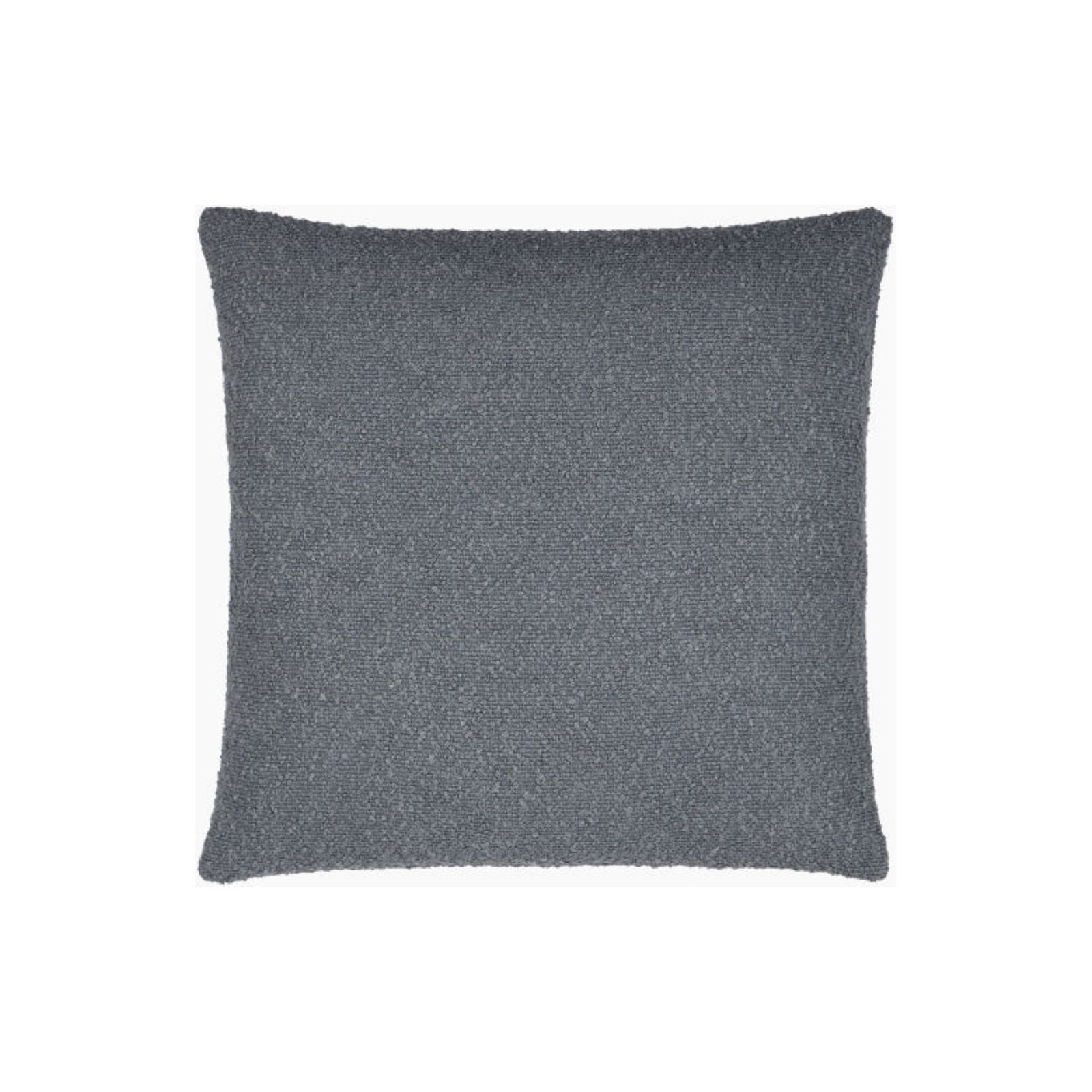 Amalfi Boucle Throw Pillow, 18" x 18", Polyester/Polyfill, Gray
