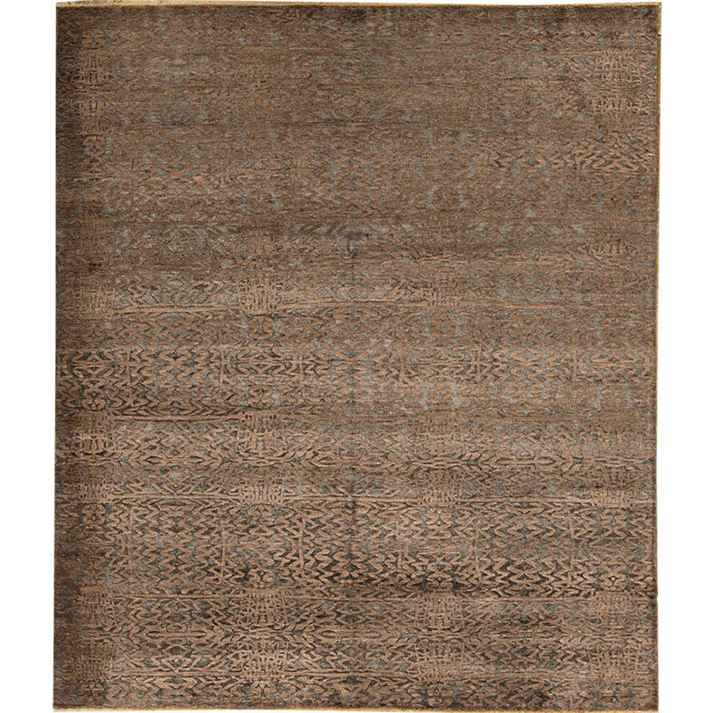 Ikat Area Rug in Brown