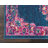 Abbate Oriental Navy Blue/Pink Area Rug-2132768411