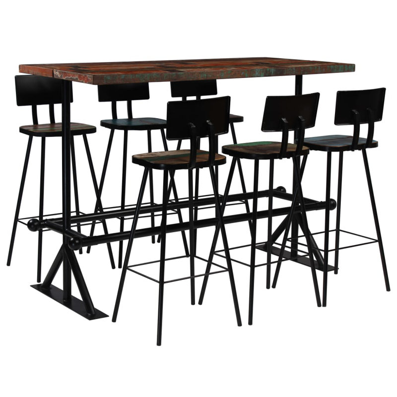 Dowler Rectangular Bar Height Dining Set, 5