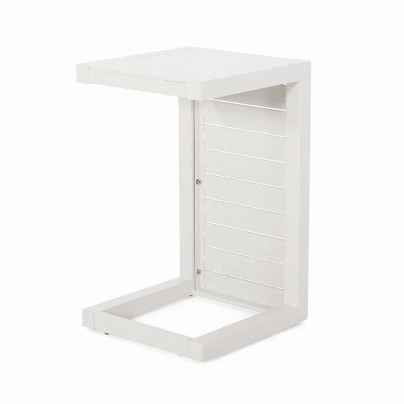 Table en forme de C Cape Coral Alu