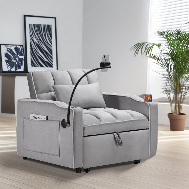 Canapé moderne confortable avec coussins moelleux, dossier élégant et fabrication durable pour une vie élégante, Gris