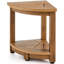 Banc de douche d'angle