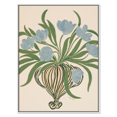 Colette "La Poire Blue Tulips" Print