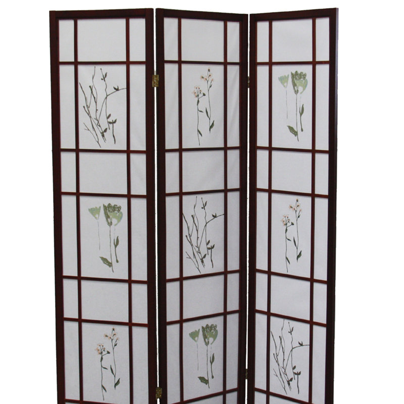 Paravent pliant traditionnel de style Shoji