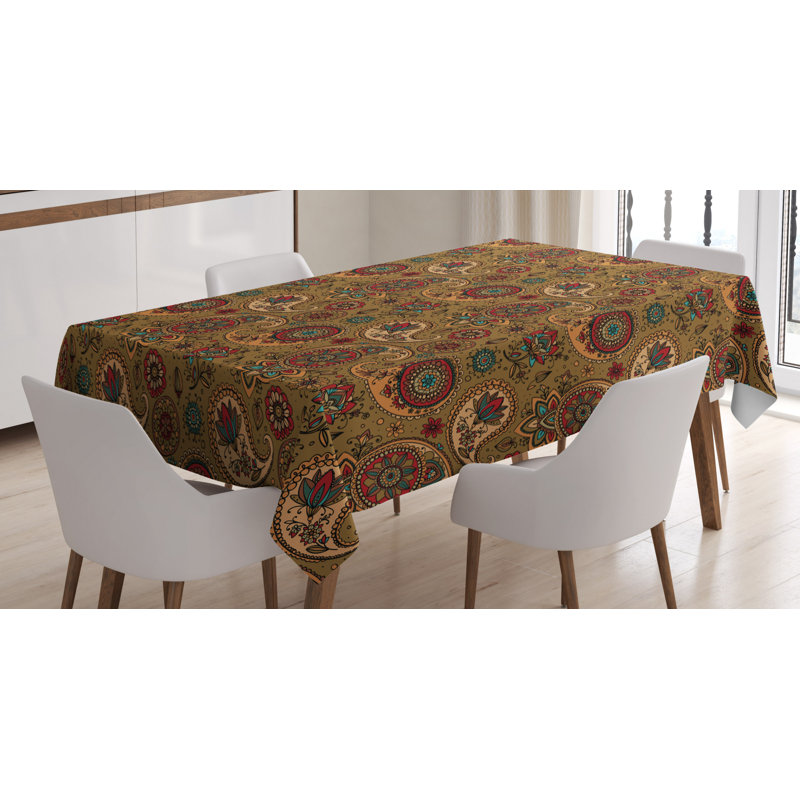 Paisley Tablecloth, 90" x 60"