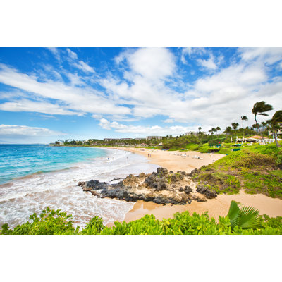 Wailea Beach by YinYang - No Frame Art Prints on Canvas