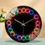 Horloge murale en verre Illuminated
