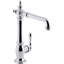 Artifacts Single-Hole Kitchen Sink Faucet with 13-1/2-in Swing Spout, Victorian Spout Design-30974448
