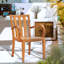 Chanelle Outdoor Teak Dining Armchair