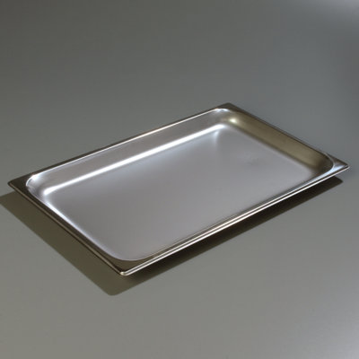 Carlisle Food Service Products DuraPan™ 1.05 gal. Rectangle Stainless Steel Food Storage Container