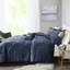 Édredon en velours bleu marine-120953700-120953711