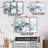 Liquid Source Innocence - Marble Wall Art Decor Set-108312241-108312246