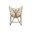 2 chaises d'extérieur - Style brun moderne