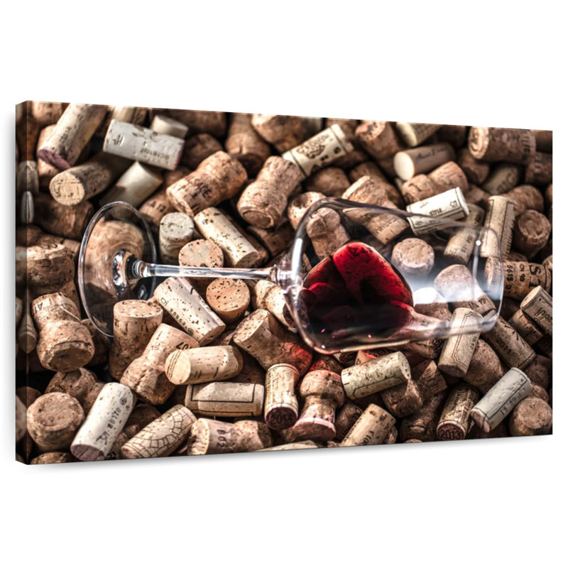 Yarlin Red Wine Corks, 24'' H x 36'' W