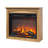 28 Inch TV Media Entertainment Center With Electric Fireplace