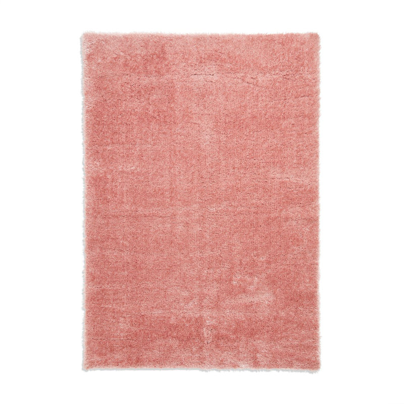 Lux Shaggy area rug Machine Woven Rectangle Blush, Rectangle 120 x 170cm