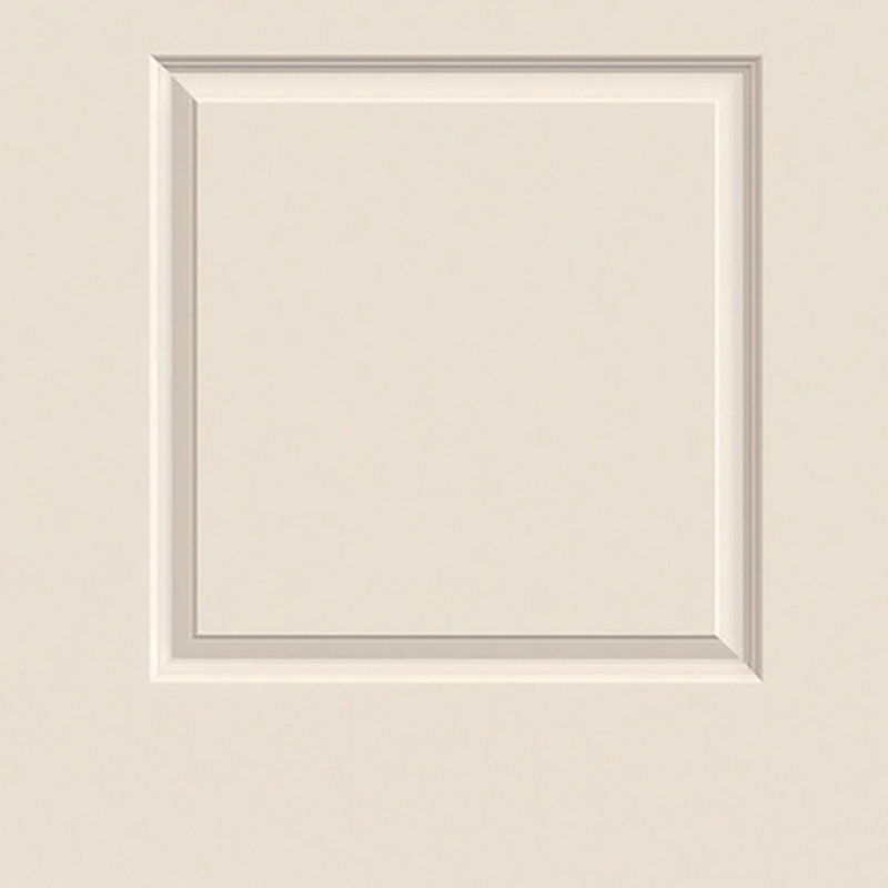 Porte moulée à 2 panneaux apprêtés à noyau creux Carrara, 24 po x 80 po