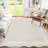 Scalloped Washable Rug Area Rugs for Living Room Modern Rugs Abstract Non-Slip Accent Carpet for Dining Room Home Office Bedroom-523035148-523035154