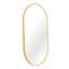 Miroir ovale mural en métal-1667419003