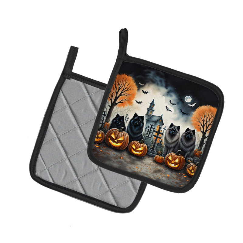 Paire de poignées Keehond Spooky Halloween