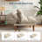 Torrence 70" Corduroy Convertible Sofa-933410696