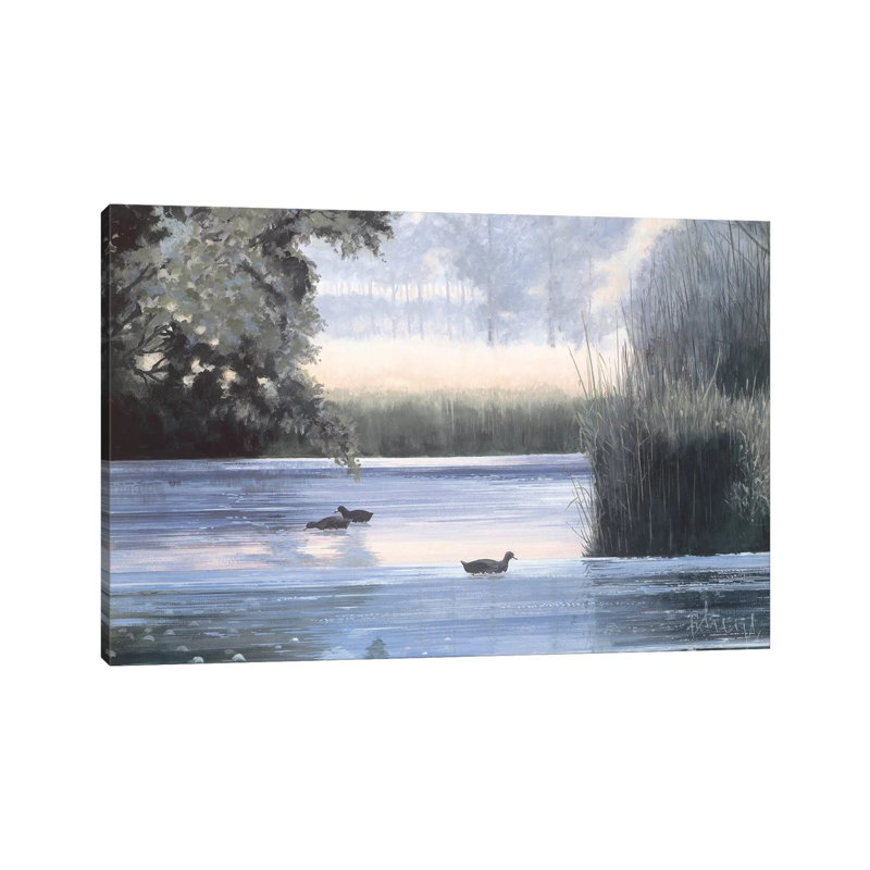 Water Base II by Franz Heigl - Wrapped Canvas Print, 20.32 cm H x 30.48 cm W