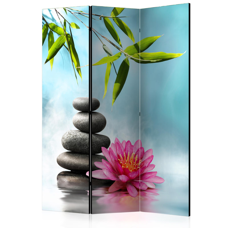 Broadmoor 172cm H Solid Wood Folding Room Divider, 3