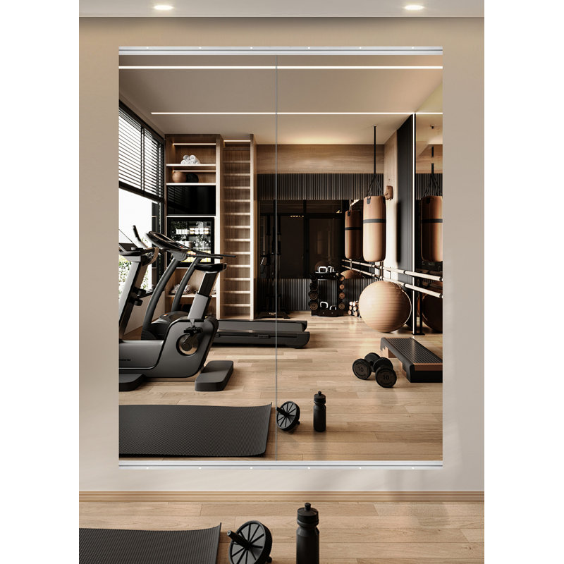 Miroir Home Gym, 2 pièces, 71" × 35"