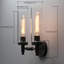 Applique murale industrielle rustique avec abat-jour en verre transparent Phansthy-326062195-326062201-326062204