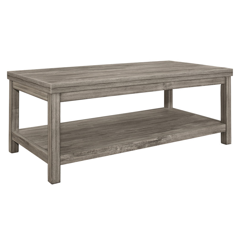 Table transitionnelle 3 pièces - Tables basses et de bout rustiques avec stratifié anti-rayures et pour l'ameublement