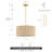 Silveira 4 - Light Dimmable Drum Chandelier