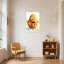 Funny Kitchen Canvas Wall Art Whimsical Food Art Pictures Fruit Vegetable Painting.-1634665748