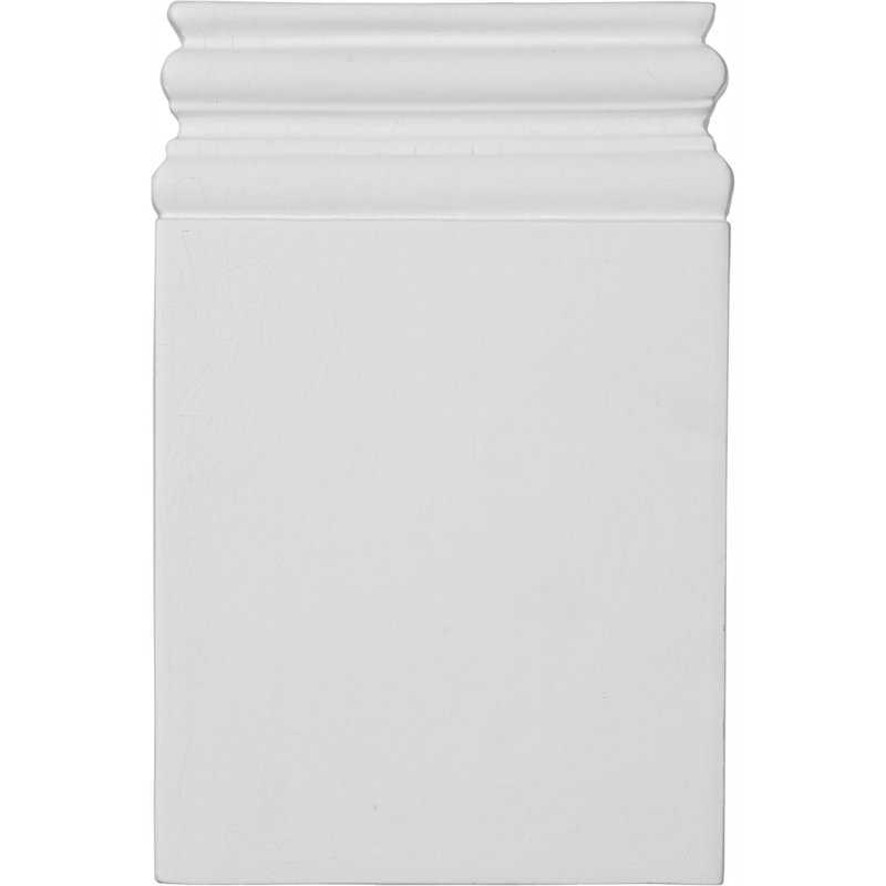 6 1/4"W x 9 3/4"H x 1"P Diane Plinth Block