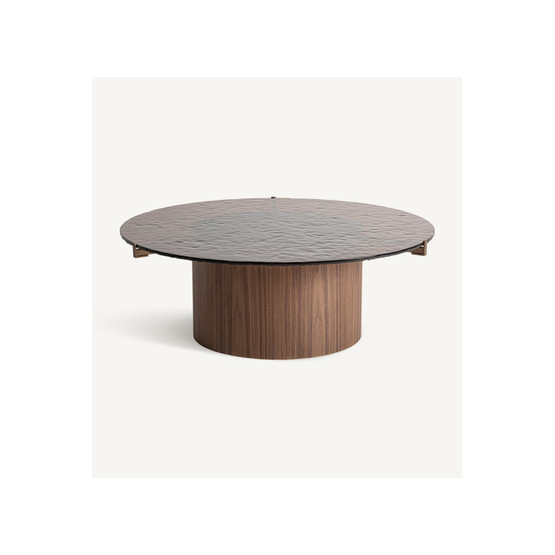Giswil Glass Top Single Coffee Table